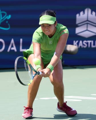 July 29, 2026, Washington, Illinois, USA: ALEXANDRA EALA of Phillipines during the match against L. Fernandez of Canada in the second round of Mubadala Washington DC, USA. Washington USA - ZUMAc278 20260729_zsp_c278_013 Copyright: xMarcinxCholewinskix