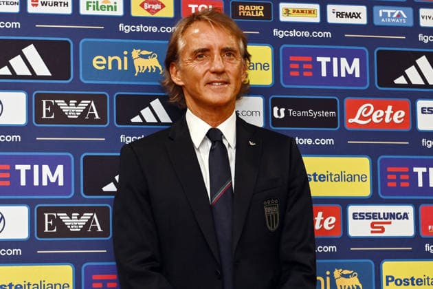 As Roma 29 07 2026 - presentazione allenatore Italia foto Antonello Sammarco Image nella foto: Roberto Mancini 