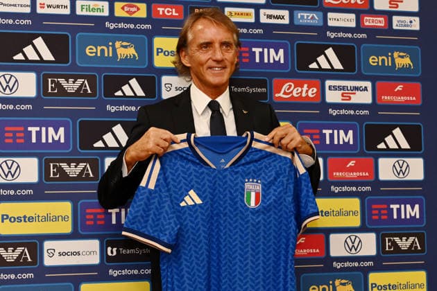 As Roma 29 07 2026 - presentazione allenatore Italia foto Antonello Sammarco Image nella foto: Roberto Mancini 