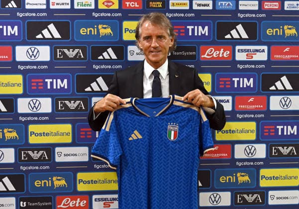 July 29, 2026, Roma, ITALY: New Italian national soccer team coach Roberto Mancini, Rome, 29 July 2026. ANSA FABIO CIMAGLIA Mancini Faro Giocare Bene L Italia E I Tifosi Mi Perdoneranno  - ZUMAa110 20260729_zaf_a110_003 Copyright: xFabioxCimagliax