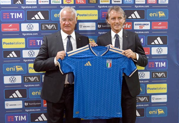 July 29, 2026, Roma, ITALY: New technical director Claudio Ranieri (L) and new Italian national soccer team coach Roberto Mancini (R) Rome, 29 July 2026. ANSA FABIO CIMAGLIA Mancini Faro Giocare Bene L Italia E I Tifosi Mi Perdoneranno  - ZUMAa110 20260729_zaf_a110_004 Copyright: xFabioxCimagliax