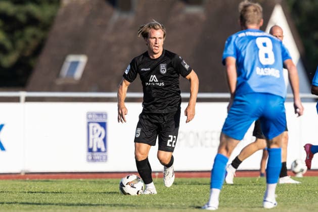 Emanuel Taffertshofer (SSV Ulm 1846 Fußball, 22) VfB Friedrichshafen vs. SSV Ulm 1846 Fußball, Fussball, Wfv-Pokal, 2. Runde, Zeppelinstadion Friedrichshafen 29.07.26 VfB Friedrichshafen vs. SSV Ulm 1846 Fußball, Fussball, Wfv-Pokal, 2. Runde, Zeppelinstadion Friedrichshafen 29.07.26 Friedrichshafen *** Emanuel Taffertshofer, SSV Ulm 1846 Soccer, 22 VfB Friedrichshafen vs. SSV Ulm 1846 Soccer, Wfv Cup, 2nd Round, Zeppelinstadion Friedrichshafen, July 29, 2026, VfB Friedrichshafen vs. SSV Ulm 1846 Soccer, WfV Cup, 2nd Round, Zeppelinstadion Friedrichshafen, July 29, 2026, Friedrichshafen Copyright: xEibner-Pressefotox EP_EER