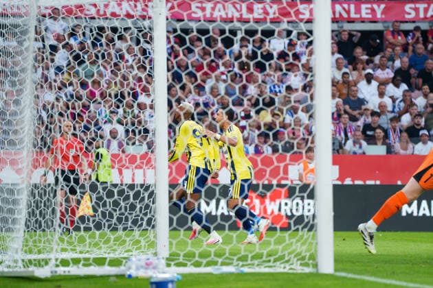 Anderson Talisca seen during UEFA Champions League 26 27 2nd qualifying round 2st leg match between teams of Gornik Zabrze and Fenerbahce SK (Lukasz Germaniuk Ball Raw Images) Zabrze Arena Zabrze Poland Copyright: xLukaszxGermaniukx 260726WSZ-74