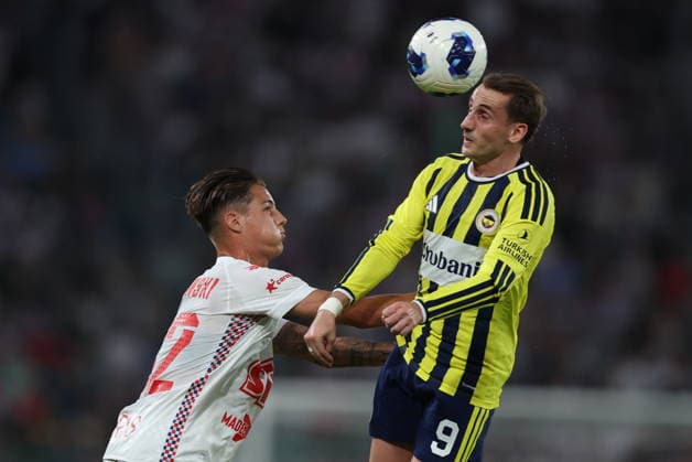 Gornik Zabrze v Fenerbahce - UEFA Champions League - Qualifying round ZABRZE, POLAND - JULY 29: Kerem Akturkoglu (9) of Fenerbahce in action during the UEFA Champions League second leg of the second qualifying round at Arena Zabrze in Zabrze, Poland on July 29, 2026. Jakub Porzycki Anadolu Zabrze Poland. Editorial use only. Please get in touch for any other usage.  Copyright: x2026xAnadoluxJakubxPorzyckix