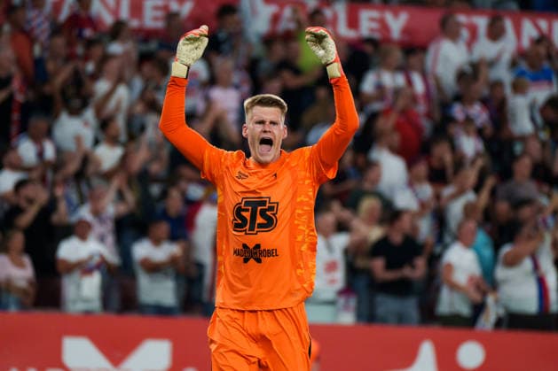 Philipp Schulze seen during UEFA Champions League 26 27 2nd qualifying round 2st leg match between teams of Gornik Zabrze and Fenerbahce SK (Lukasz Germaniuk Ball Raw Images) Zabrze Arena Zabrze Poland Copyright: xLukaszxGermaniukx 260726WSZ-92