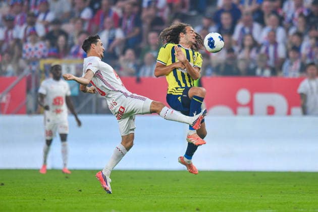 I2026.07.29 Zabrze Pilka nozna Liga Mistrzow Eliminacje 2 Rudna Kwalifikacji Ligi Mistrzow Sezon 2026 2027 Gornik Zabrze - Fenerbahce SK Stambul N z Lukas Sadilek, Matteo Guendouzi Foto Marcin Bulanda PressFocus 2026.07.29 Zabrze Football UEFA Champions League Qualifying Second Round Season 2026 2027 Gornik Zabrze - Fenerbahce SK Stambul Lukas Sadilek, Matteo Guendouzi Credit: Marcin Bulanda PressFocus NEWSPIX.PL --- newspix.pl 