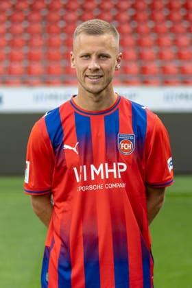 Adrian Beck (1.FC Heidenheim, 21), GER, 1.FC Heidenheim, Fussball, 2. Bundesliga, Portraettermin 2026 2027, 29.07.2026, DFL DFB REGULATIONS PROHIBIT ANY USE OF PHOTOGRAPHS AS IMAGE SEQUENCES AND OR QUASI-VIDEO, GER, 1.FC Heidenheim, Fussball, 2. Bundesliga, Portraettermin 2026 2027, 29.07.2026 Heidenheim *** Adrian Beck, 1 FC Heidenheim, 21, GER, 1 FC Heidenheim, soccer, 2. Bundesliga, photo shoot 2026–2027, July 29, 2026, DFL and DFB regulations prohibit any use of photographs as image sequences and or quasi-video, GER, 1 FC Heidenheim, soccer, 2. Bundesliga, portrait session 2026–2027, July 29, 2026, Heidenheim Copyright: xEibner-Pressefoto JanixPlessx EP_JPL