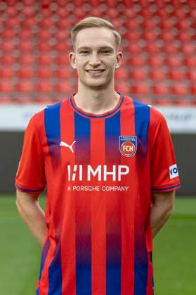 Maximilian Breunig (1.FC Heidenheim, 14), GER, 1.FC Heidenheim, Fussball, 2. Bundesliga, Portraettermin 2026 2027, 29.07.2026, DFL DFB REGULATIONS PROHIBIT ANY USE OF PHOTOGRAPHS AS IMAGE SEQUENCES AND OR QUASI-VIDEO, GER, 1.FC Heidenheim, Fussball, 2. Bundesliga, Portraettermin 2026 2027, 29.07.2026 Heidenheim *** Maximilian Breunig, 1 FC Heidenheim, 14, GER, 1 FC Heidenheim, soccer, 2. Bundesliga, photo shoot 2026–2027, July 29, 2026, DFL and DFB regulations prohibit any use of photographs as image sequences and or quasi-video, GER, 1 FC Heidenheim, soccer, 2. Bundesliga, photo shoot 2026–2027, July 29, 2026, Heidenheim Copyright: xEibner-Pressefoto JanixPlessx EP_JPL