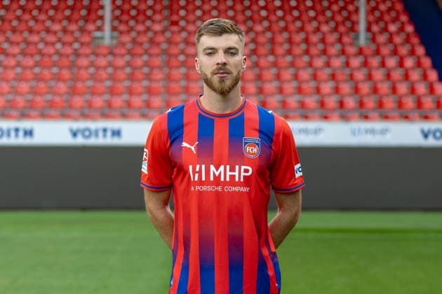Julian Niehues (1.FC Heidenheim, 16), GER, 1.FC Heidenheim, Fussball, 2. Bundesliga, Portraettermin 2026 2027, 29.07.2026, DFL DFB REGULATIONS PROHIBIT ANY USE OF PHOTOGRAPHS AS IMAGE SEQUENCES AND OR QUASI-VIDEO, GER, 1.FC Heidenheim, Fussball, 2. Bundesliga, Portraettermin 2026 2027, 29.07.2026 Heidenheim *** Julian Niehues, 1 FC Heidenheim, 16, GER, 1 FC Heidenheim, soccer, 2. Bundesliga, photo shoot 2026–2027, July 29, 2026, DFL and DFB regulations prohibit any use of photographs as image sequences and or quasi-video, GER, 1 FC Heidenheim, soccer, 2. Bundesliga, portrait session 2026–2027, July 29, 2026, Heidenheim Copyright: xEibner-Pressefoto JanixPlessx EP_JPL