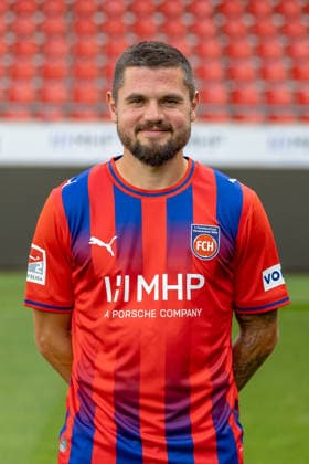 Marnon Busch (1.FC Heidenheim, 02), GER, 1.FC Heidenheim, Fussball, 2. Bundesliga, Portraettermin 2026 2027, 29.07.2026, DFL DFB REGULATIONS PROHIBIT ANY USE OF PHOTOGRAPHS AS IMAGE SEQUENCES AND OR QUASI-VIDEO, GER, 1.FC Heidenheim, Fussball, 2. Bundesliga, Portraettermin 2026 2027, 29.07.2026 Heidenheim *** Marnon Busch, 1 FC Heidenheim, 02, GER, 1 FC Heidenheim, Soccer, 2. Bundesliga, Photo Shoot 2026–2027, July 29, 2026, DFL and DFB regulations prohibit any use of photographs as image sequences and or quasi-video, GER, 1 FC Heidenheim, soccer, 2. Bundesliga, portrait session 2026–2027, July 29, 2026, Heidenheim Copyright: xEibner-Pressefoto JanixPlessx EP_JPL