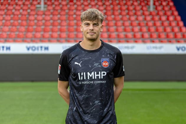 Felix Mark (1.FC Heidenheim, 40), GER, 1.FC Heidenheim, Fussball, 2. Bundesliga, Portraettermin 2026 2027, 29.07.2026, DFL DFB REGULATIONS PROHIBIT ANY USE OF PHOTOGRAPHS AS IMAGE SEQUENCES AND OR QUASI-VIDEO, GER, 1.FC Heidenheim, Fussball, 2. Bundesliga, Portraettermin 2026 2027, 29.07.2026 Heidenheim *** Felix Mark, 1 FC Heidenheim, 40, GER, 1 FC Heidenheim, soccer, 2. Bundesliga, photo shoot 2026–2027, July 29, 2026, DFL and DFB regulations prohibit any use of photographs as image sequences and or quasi-video, GER, 1 FC Heidenheim, soccer, 2. Bundesliga, portrait session 2026–2027, July 29, 2026, Heidenheim Copyright: xEibner-Pressefoto JanixPlessx EP_JPL