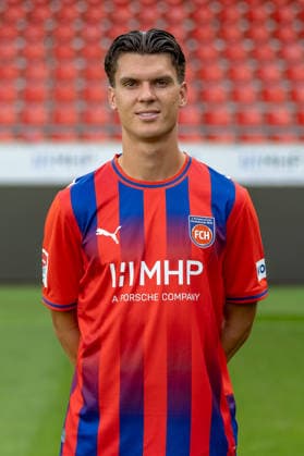 Mathias Honsak (1.FC Heidenheim, 17), GER, 1.FC Heidenheim, Fussball, 2. Bundesliga, Portraettermin 2026 2027, 29.07.2026, DFL DFB REGULATIONS PROHIBIT ANY USE OF PHOTOGRAPHS AS IMAGE SEQUENCES AND OR QUASI-VIDEO, GER, 1.FC Heidenheim, Fussball, 2. Bundesliga, Portraettermin 2026 2027, 29.07.2026 Heidenheim *** Mathias Honsak, 1 FC Heidenheim, 17, GER, 1 FC Heidenheim, soccer, 2. Bundesliga, photo shoot 2026–2027, July 29, 2026, DFL and DFB regulations prohibit any use of photographs as image sequences and or quasi-video, GER, 1 FC Heidenheim, soccer, 2. Bundesliga, photo shoot 2026–2027, July 29, 2026, Heidenheim Copyright: xEibner-Pressefoto JanixPlessx EP_JPL