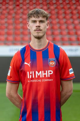 Adam Koelle (1.FC Heidenheim, 28), GER, 1.FC Heidenheim, Fussball, 2. Bundesliga, Portraettermin 2026 2027, 29.07.2026, DFL DFB REGULATIONS PROHIBIT ANY USE OF PHOTOGRAPHS AS IMAGE SEQUENCES AND OR QUASI-VIDEO, GER, 1.FC Heidenheim, Fussball, 2. Bundesliga, Portraettermin 2026 2027, 29.07.2026 Heidenheim *** Adam Koelle, 1 FC Heidenheim, 28, GER, 1 FC Heidenheim, soccer, 2. Bundesliga, photo shoot 2026–2027, July 29, 2026, DFL and DFB regulations prohibit any use of photographs as image sequences and or quasi-video, GER, 1 FC Heidenheim, soccer, 2. Bundesliga, photo shoot 2026–2027, July 29, 2026, Heidenheim Copyright: xEibner-Pressefoto JanixPlessx EP_JPL