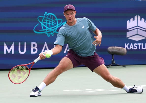 July 29, 2026, Washington, Illinois, USA: KAMIL MAJCHRZAK of Poland during the match against T. Fritz of USA in the second round of Mubadala Washington DC, USA. Tennis: Mubadala DC Open - Kamil Majchrzak  - ZUMAc278 20260729_zsp_c278_052 Copyright: xMarcinxCholewinskix