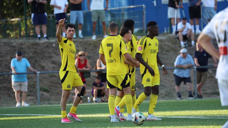 29.07.2026, xrekx, Fussball Schroeder-Liga Saar, 1. FC Saarbruecken II - SpVgg Quierschied v.l. Darkaoui Gibril Youssef (1. FC Saarbrücken II) (DFL DFB REGULATIONS PROHIBIT ANY USE OF PHOTOGRAPHS as IMAGE SEQUENCES and or QUASI-VIDEO) Saarbruecken *** July 29, 2026, xrekx, Soccer, Schroeder League Saar, 1 FC Saarbrücken II vs. SpVgg Quierschied, Darkaoui Gibril Youssef, 1 FC Saarbrücken II. DFL and DFB regulations prohibit any use of photographs as image sequences and or quasi-video. Saarbrücken