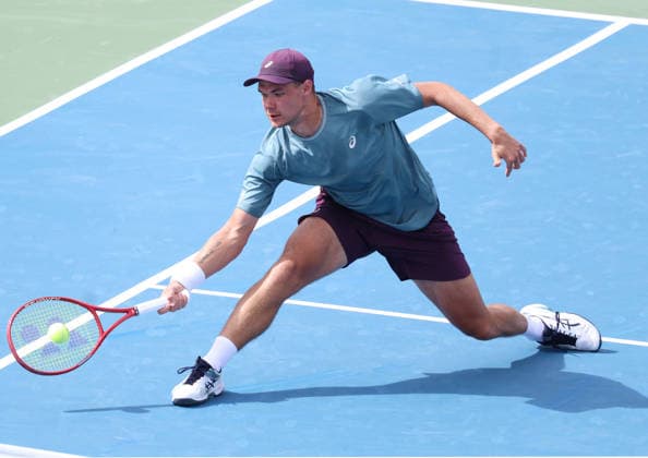 July 29, 2026, Washington, Illinois, USA: KAMIL MAJCHRZAK of Poland during the match against T. Fritz of USA in the second round of Mubadala Washington DC, USA. Tennis: Mubadala DC Open - Kamil Majchrzak  - ZUMAc278 20260729_zsp_c278_062 Copyright: xMarcinxCholewinskix