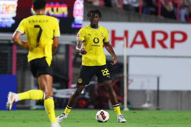 Joane Gadou (Dortmund), JULY 29, 2026 - Football Soccer : Cerezo Osaka Global Challenge 2026 between Cerezo Osaka 1-0 Borussia Dortmund at Yanmar Hanasaka Stadium in Osaka, Japan. Noxthirdxpartyxsales  aflo_339488928 NaokixMoritax