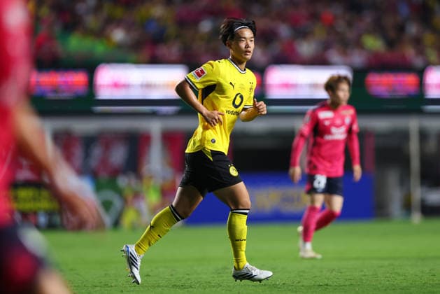 Takato Yamamoto (Dortmund), JULY 29, 2026 - Football Soccer : Cerezo Osaka Global Challenge 2026 between Cerezo Osaka 1-0 Borussia Dortmund at Yanmar Hanasaka Stadium in Osaka, Japan. Noxthirdxpartyxsales  aflo_339488935 NaokixMoritax