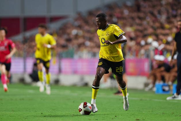 Justin Lerma (Dortmund), JULY 29, 2026 - Football Soccer : Cerezo Osaka Global Challenge 2026 between Cerezo Osaka 1-0 Borussia Dortmund at Yanmar Hanasaka Stadium in Osaka, Japan. Noxthirdxpartyxsales  aflo_339488943 NaokixMoritax