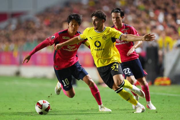Marwan Mirza (Dortmund), JULY 29, 2026 - Football Soccer : Cerezo Osaka Global Challenge 2026 between Cerezo Osaka 1-0 Borussia Dortmund at Yanmar Hanasaka Stadium in Osaka, Japan. Noxthirdxpartyxsales  aflo_339489065 NaokixMoritax