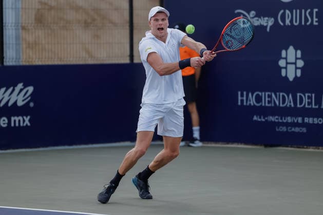 LOS CABOS TENNIS OPEN 2026 LOS CABOS TENNIS OPEN 2026 EDWARD WINTER VS JENSON BROOKSBY 29072026 LOS CABOS, BAJA CALIFORNIA, MEXICO. Action photo of Jenson Brooksby of the United States, during game of the Los Cabos Tennis Open 2026 held at the Cabo Sports Complex in Baja California, Mexico. Foto de accion de Jenson Brooksby de Estados Unidos, durante juego del Los Cabos Tennis Open 2026 celebrado en el Cabo Sports Complex de Baja California, Mexico. PHOTO BY IMAGENSHOP AGENCIA FOTOGRAFICA LOS CABOS BAJA CALIFORNIA MEXICO *** LOS CABOS TENNIS OPEN 2026 LOS CABOS TENNIS OPEN 2026 EDWARD WINTER VS JENSON BROOKSBY 07 29 2026 LOS CABOS, BAJA CALIFORNIA, MEXICO Action photo of Jenson Brooksby of the United States during a match at the 2026 Los Cabos Tennis Open held at the Cabo Sports Complex in Baja California, Mexico Action photo of Jenson Brooksby of the United States, during a match at the 2026 Los Cabos Tennis Open held at the Cabo Sports Complex in Baja California, Mexico PHOTO BY IMAGENSHOP PHOTO AGENCY LOS CABOS BAJA CALIFORNIA MEXICO Copyright: xIMAGENSHOPxAGENCIAxFOTOGRAFICAx