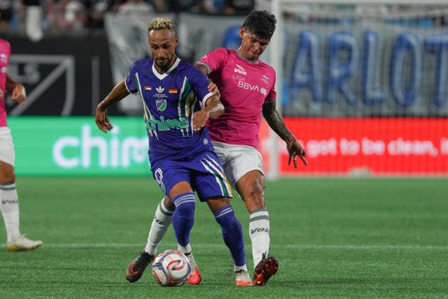 Hany Mukhtar (L) of MLS, Fussball Herren, USA All Stars in action during the Major League Soccer All-Star Game between MLS All Stars and Liga MX All-Stars at Bank of America stadium in Charlotte, USA, 29 jULY 2026. All-Star Game: MLS All Stars vs. Liga MX All-Stars !ACHTUNG: NUR REDAKTIONELLE NUTZUNG!  Copyright: xKennethxFernandezx GR4028 20260730-55021027293_1