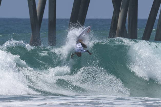 July 29, 2026, Huntington Beach, California, USA: 29 July 2026 - Huntington Beach, California - GABRIEL KLAUSSNER at the Lexus US Open of Surfing held at Huntington Beach Pier Day 2 Of The Lexus US Open Of Surfing In Huntington Beach, California  - ZUMAs247 20260729_zmp_s247_008 Copyright: xCharliexSteffensx