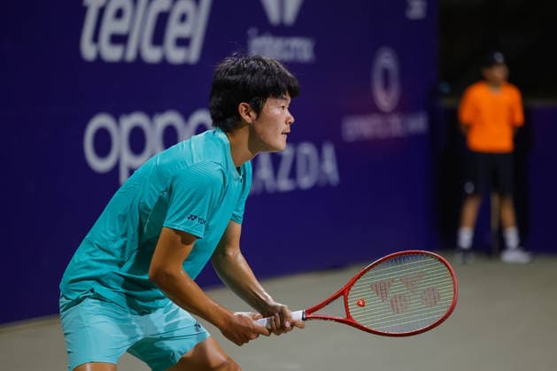 LOS CABOS TENNIS OPEN 2026 LOS CABOS TENNIS OPEN 2026 ARTHUR GEA VS MICHAEL ZHENG 29072026 LOS CABOS, BAJA CALIFORNIA, MEXICO. Action photo of Micheal Zheng of the United States, during game of the Los Cabos Tennis Open 2026 held at the Cabo Sports Complex in Baja California, Mexico. Foto de accion de Michael Zheng de Estados Unidos, durante juego del Los Cabos Tennis Open 2026 celebrado en el Cabo Sports Complex de Baja California, Mexico. PHOTO BY IMAGENSHOP AGENCIA FOTOGRAFICA LOS CABOS BAJA CALIFORNIA MEXICO *** LOS CABOS TENNIS OPEN 2026 LOS CABOS TENNIS OPEN 2026 ARTHUR GEA VS MICHAEL ZHENG 07 29 2026 LOS CABOS, BAJA CALIFORNIA, MEXICO Action photo of Michael Zheng of the United States during a match at the 2026 Los Cabos Tennis Open held at the Cabo Sports Complex in Baja California, Mexico Action photo of Michael Zheng of the United States, during a match at the 2026 Los Cabos Tennis Open held at the Cabo Sports Complex in Baja California, Mexico. PHOTO BY IMAGENSHOP PHOTO AGENCY LOS CABOS, BAJA CALIFORNIA, MEXICO Copyright: xIMAGENSHOPxAGENCIAxFOTOGRAFICAx