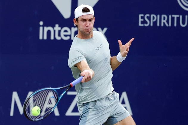 Mifel Tennis Open in Mexico Tristan Boyer of the USA in action against Francisco Cerúndolo of Argentina during the Mifel Tennis Open by Telcel Oppo Los Cabos Tournament in the state of Baja California Sur, Mexico, 29 July 2026. Los Cabos Mexico  Copyright: xJorgexReyesx