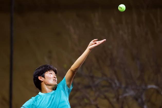 Mifel Tennis Open in Mexico Michael Zheng of the USA in action against Arthur Gea of France during the Mifel Tennis Open by Telcel Oppo Los Cabos Tournament in the state of Baja California Sur, Mexico, 29 July 2026. Los Cabos Mexico  Copyright: xJorgexReyesx