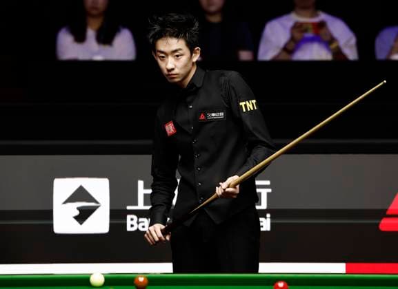 SHANGHAI, CHINA - JULY 29: Wu Yize of China reacts in the second round match against Si Jiahui of China on Day 3 of the 2026 Snooker Shanghai Masters at Luwan Gymnasium on July 29, 2026 in Shanghai, China.  Copyright: xChinaxNewsxServicex 111657209473