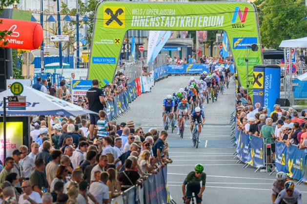 wels, austria, 29 july 2026, bicycle race welser innenstadtkriterium, men s race, *** Wels, Österreich, 29. Juli 2026, Radrennen Welser Innenstadtkriterium , Herrenrennen, Copyright: xx