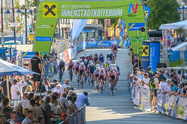 wels, austria, 29 july 2026, bicycle race welser innenstadtkriterium, woman s race *** Wels, Österreich, 29. Juli 2026, Radrennen Welser Innenstadtkriterium , Frauenrennen Copyright: xx
