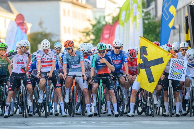 wels, austria, 29 july 2026, bicycle race welser innenstadtkriterium, men s race, *** Wels, Österreich, 29. Juli 2026, Radrennen Welser Innenstadtkriterium , Herrenrennen, Copyright: xx