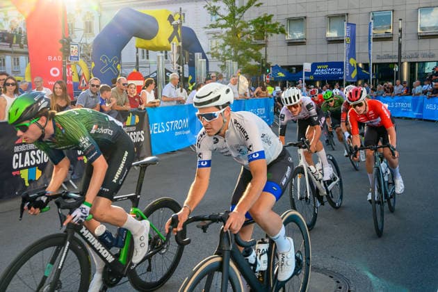 wels, austria, 29 july 2026, bicycle race welser innenstadtkriterium, men s race, *** Wels, Österreich, 29. Juli 2026, Radrennen Welser Innenstadtkriterium , Herrenrennen, Copyright: xx