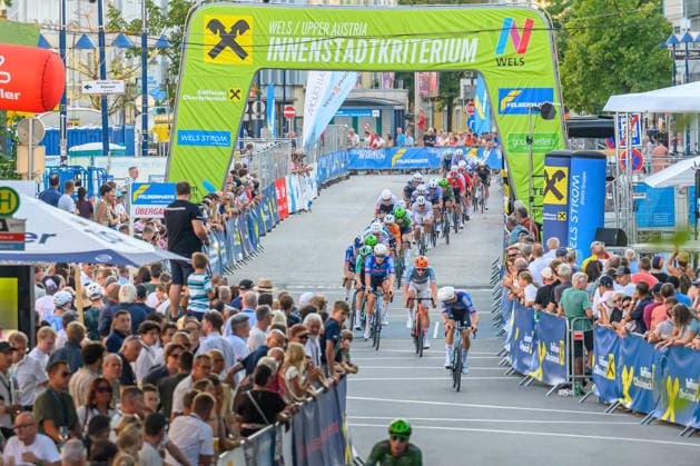 wels, austria, 29 july 2026, bicycle race welser innenstadtkriterium, men s race, *** Wels, Österreich, 29. Juli 2026, Radrennen Welser Innenstadtkriterium , Herrenrennen, Copyright: xx