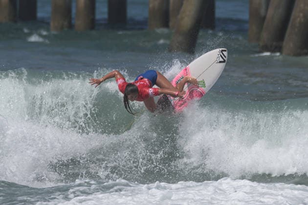 July 29, 2026, Huntington Beach, California, USA: 29 July 2026 - Huntington Beach, California - BETTYLOU SAKURA JOHNSON at the Lexus US Open of Surfing held at Huntington Beach Pier Day 2 Of The Lexus US Open Of Surfing In Huntington Beach, California  - ZUMAs247 20260729_zmp_s247_011 Copyright: xCharliexSteffensx