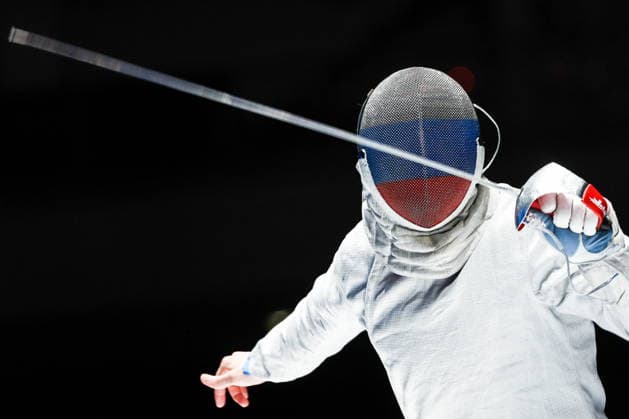 CHINA, HONG KONG - JULY 30, 2026: Athlete Dmitry Nasonov represents Russia in a men s team sabre event during the 2026 Kerry Fencing World Championships 2026 Fencing World Championships In Hong Kong  - ZUMAt113 20260730_zaa_t113_049 Copyright: xMikhailxSinitsynx
