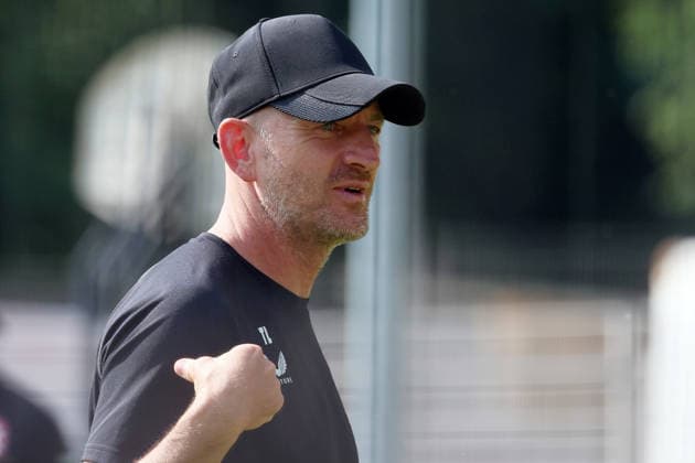 30.07.2026, xrekx, Fussball 2.Bundesliga, 1.FC Kaiserslautern - Training v.l. Torsten Lieberknecht Trainer (1.FC Kaiserslautern) (DFL DFB REGULATIONS PROHIBIT ANY USE OF PHOTOGRAPHS as IMAGE SEQUENCES and or QUASI-VIDEO) Kaiserslautern *** July 30, 2026, xrekx, Soccer 2. Bundesliga, 1 FC Kaiserslautern Training: Torsten Lieberknecht, Coach of 1 FC Kaiserslautern. DFL and DFB regulations prohibit any use of photographs as image sequences and or quasi-video. Kaiserslautern