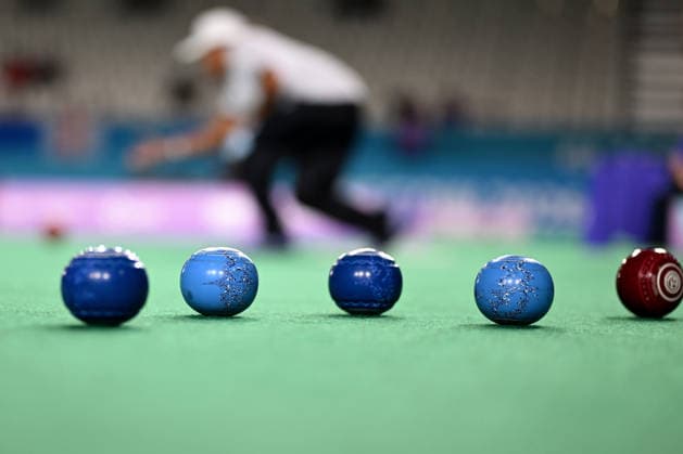 COM26 BOWLS, A general view during the Women™s Singles Sectional Play between Fiji and Tonga at the Glasgow 2026 Commonwealth Games at SEC Centre Hall 3 in Glasgow, Scotland, Thursday, July 30, 2026. ( NO ARCHIVING, EDITORIAL USE ONLY Glasgow United Kingdom  Copyright: xLUKASxCOCHx 20260730164588658276