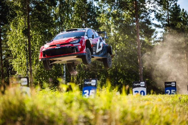 AUTO - WRC, Motorsport Rallye, WM - RALLY FINLAND 2026 18 Takamoto KATSUTA, Aaron JOHNSTON, Toyota GR Yaris Rally1, action during the 2026 Rally Finland, 10th round of the 2026 WRC World Rally Car Championship, from July 30 to August 2, 2026 at Jyvaskyla, Finland - JyvaskylaFinland  Copyright: xNikosxKatikisx