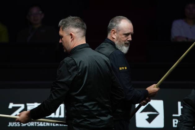 SHANGHAI, CHINA - JULY 30: Kyren Wilson of England reacts in the Quarterfinal match against Mark J Williams of Wales on Day 4 of the 2026 Snooker Shanghai Masters at Luwan Gymnasium on July 30, 2026 in Shanghai, China.  Copyright: xTaixChengzhex 111657238551