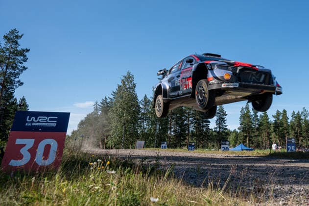 MOTORSPORTS - Rally - WRC, Motorsport Rallye, WM Secto Rally Finland Photo by IPA ABACAPRESS.COM87110721 - Thierry Neuville (BEL) and Martijn Wydaeghe (BEL) in a Hyundai i20 N Rally1 from the Hyundai Shell Mobis World Rally Team in action during the FIA WRC SECTO RALLY FINLAND in Jyväskylä, Finland, July 30–August 2, 2026. Finland Finland  Copyright: xIPAxSport ABACAx