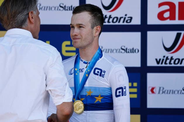 30.07.2026, Monteceneri, Monte Ceneri, 2026 UEC MTB European Championship, EM, Europameisterschaft XCC Men Junior s Final (cross country short track), Noa Filippi 1 (FRA) 1st place, European Champion and gold medal Monteceneri Monte Ceneri Ticino Switzerland *** July 30, 2026, Monteceneri, Monte Ceneri, 2026 UEC MTB European Championship XCC Men s Junior Final (Cross Country Short Track), Noa Filippi (FRA) 1st place, European Champion and gold medalist, Monteceneri, Monte Ceneri, Ticino, Switzerland Copyright: xJustPictures.ch FrancescoxMinghettix jp-en-FrMi-_NG_1049