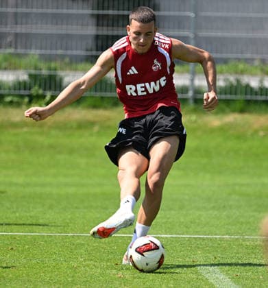 30.07.2026, xophax, Fussball 1.Bundesliga, 1.FC Koeln Trainingslager . Mannschaft des 1.FC Köln in Kitzbühel .Training in Sankt Johann. Said El Mala ( 1.FC Köln ) Kitzbühel *** July 30, 2026, xophax, Soccer, Bundesliga 1, 1. FC Köln Training Camp: 1. FC Köln Team in Kitzbühel; Training in Sankt Johann; Said El Mala; 1. FC Köln; Kitzbühel