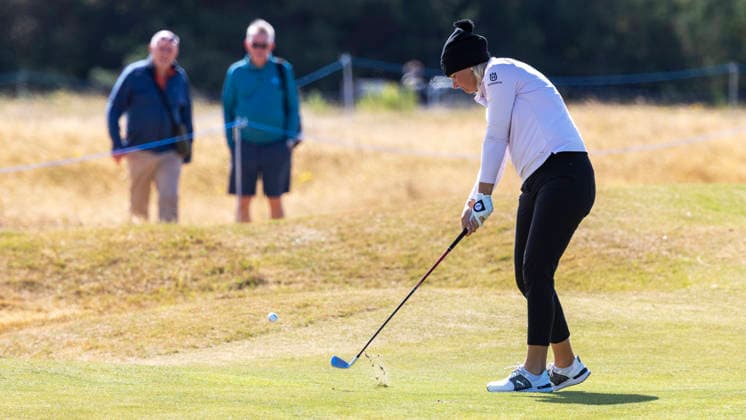 LYDHAM & ST ANNES, ENGLAND 20260730 Anna Nordqvist under den första tävlingsdagen av AIG Open pa Royal Lydham & St Annes Golf Club LANCASHIRE ENGLAND x1019x *** LYDHAM ST ANNES, ENGLAND 20260730 Anna Nordqvist on the first day of competition at the AIG Open at Royal Lydham St Annes Golf Club, LANCASHIRE, ENGLAND x1019x  Copyright: xChristerxHöglundx AIG WOMENS OPEN GOLF