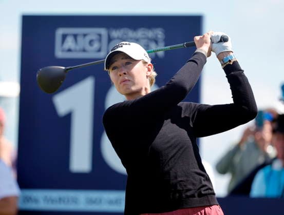 RECORD DATE NOT STATED 30th July 2026; Royal Lytham and St Annes Golf Club, Lytham St Annes, Lancashire, England; AIG Womens Open Championship Golf Day One; Nelly Korda (US) shot a 2 over par 73 AlanxMartin