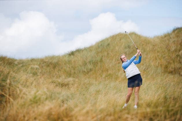 REPRO FREE *PRESS RELEASE NO REPRODUCTION FEE* EDITORIAL USE ONLY AIG Irish Women s & Girl s Amateur Close, Enniscrone Golf Club, Bartragh 30 7 2026 Aoife McCormack Aoife McCormack 30 7 2026  Copyright: xx ISS_6927