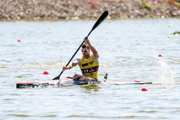 Czech Championships in Racice, July 30, 2026. K1 1000 m Men category. Radek Slouf. (CTKxPhoto OndrejxHajek) CTKPhotoP2026073006060  CTKPhotoP2026073006060