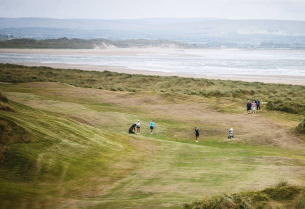 REPRO FREE *PRESS RELEASE NO REPRODUCTION FEE* EDITORIAL USE ONLY AIG Irish Women s & Girl s Amateur Close, Enniscrone Golf Club, Bartragh 30 7 2026 Louise Coffey Louise Coffey 30 7 2026  Copyright: xx ISS_7170